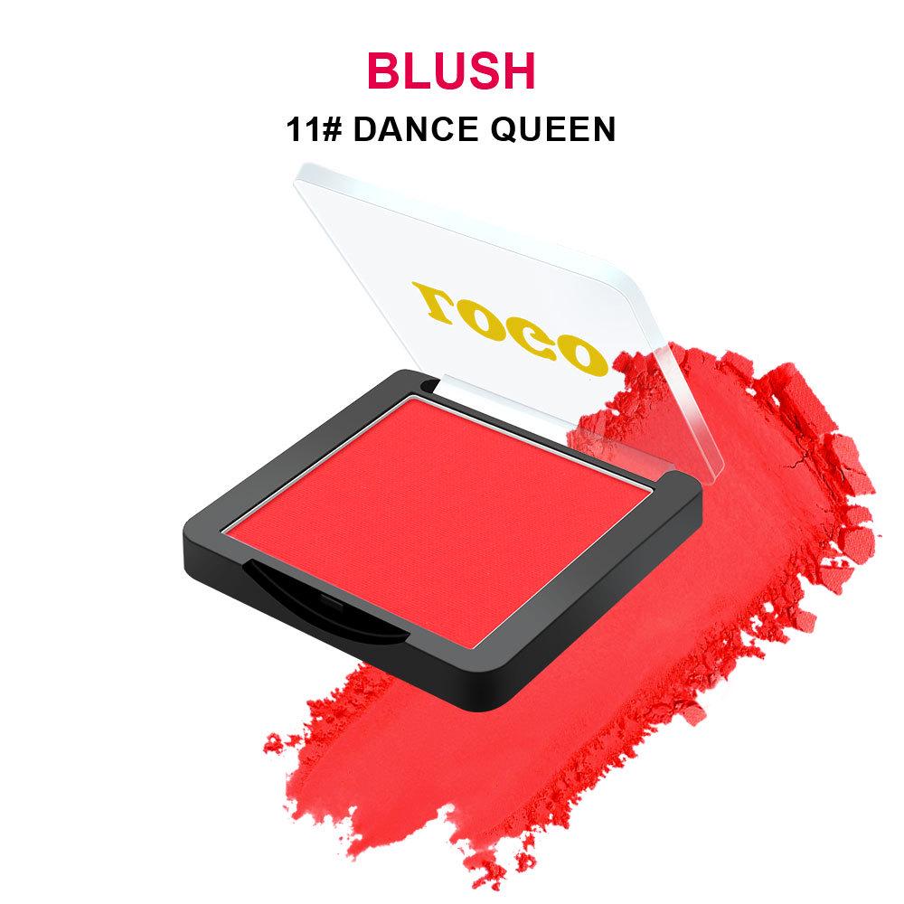 Versatile Matte Blush Palette: Low-Saturation, Single-Color Option