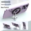 Magnetic Double Ring Phone Holder: Foldable Zinc Alloy Stand