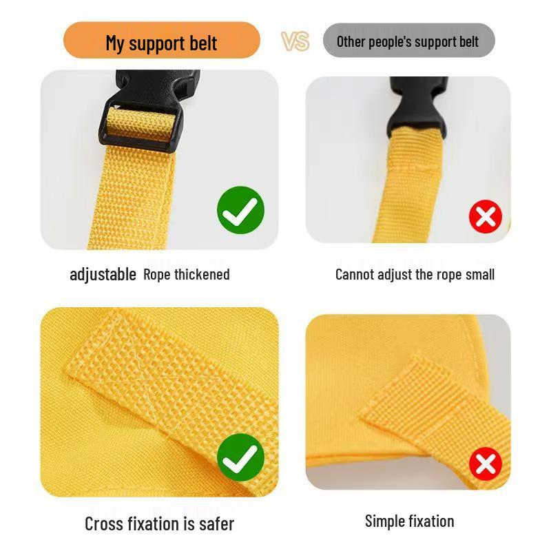 Tragbarer Baby-Hochstuhl Sicherheitsgurt - Universelles Band für unterwegs & zum Füttern