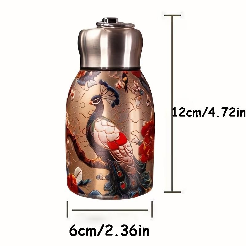 Creative Gift 304 Stainless Steel Insulated Cup 300ml Leak Proof Coffee Mug Durable Portable Water Bottle Outdoor Hiking