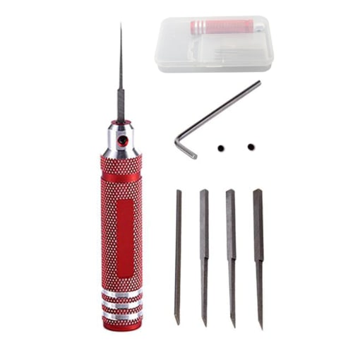 

SAKIRABITO Chisel, Engraving Tool, Line Chisel, Plastic Model Kit, Figure, Hobby Tool, 5-Blade Set