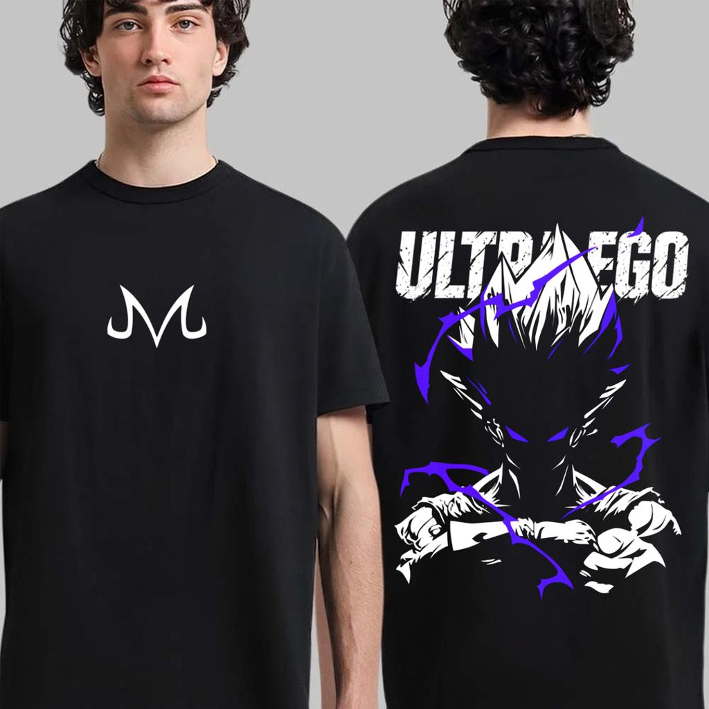 Dragon Ball Z Print Short Sleeve Cotton Tshirt Son Goku Vegeta Unisex Unisex Clothes Harajuku Y2k Tee Vintage Casual Tee Tops