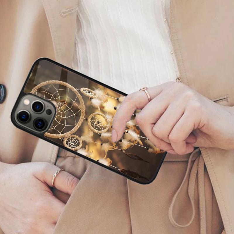 Fantasy Feather Dreamcatcher Magnetic Phone Case For APPLE iPhone 17 Air 16 14 13 12 Pro Max 15 Plus Wireless With MagSafe Cover