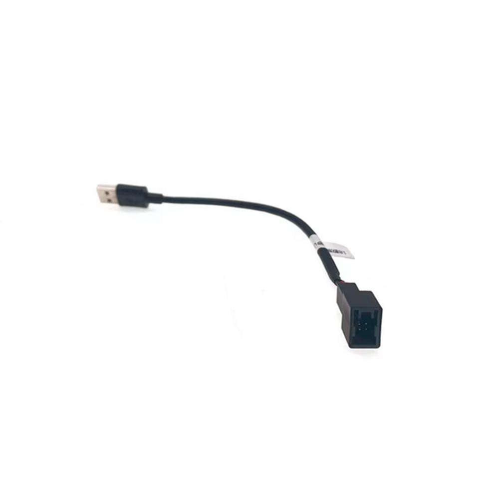 New 4 PIN To USB Plug CD Radio Cable Connector Adapter For Mitsubishi PAJERO ASX