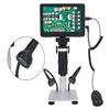 LCD Digital Microscope 1200X 1080P Video 12MP Accurate Focusing HD Repair Eyepiece 7in Screen
