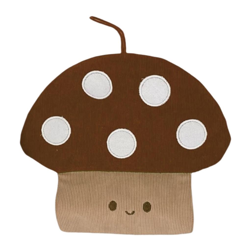 Mushroom Tissue Box Cover Modern Creative Wall Mounted Decorative for Bedroom Home Decoration Living Room Bathroom Ornament