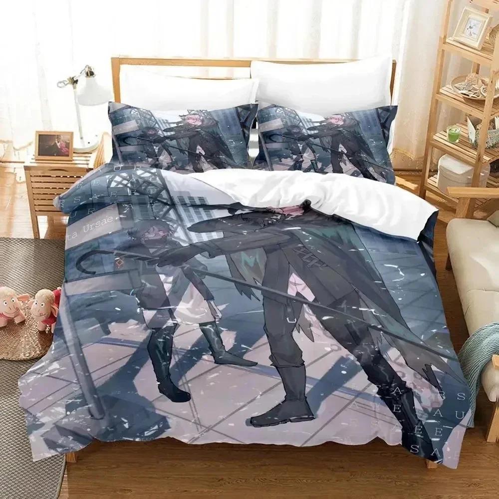 3D Print Anime Game Arknights Bedding Set Bedroom Soft Modern Bedspreads Comefortable Duvet Cover Quilt Cover And Pillowcase
