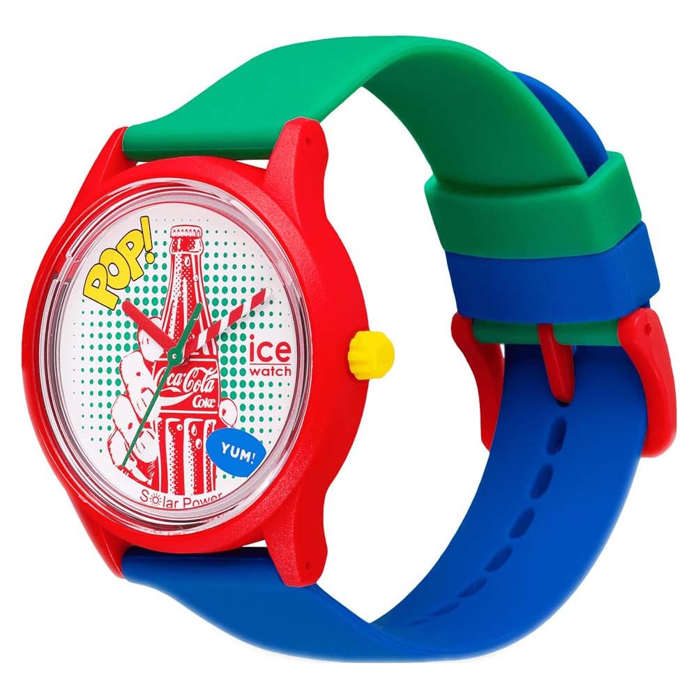 Authorized Distributor Watch for Men and 019902 X Pop Art Medium 40mm [Ice Watch] Ice-Watch Women, Coca-Cola Ice-Watch -