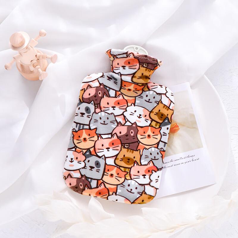 Brangdy Cute Cartoon Plush Hot Water Bottle