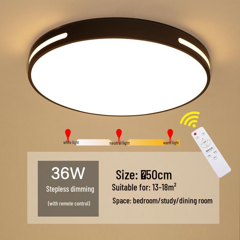 Modern Minimalist Round Ceiling Light: Ideal for Bedrooms, Aisles, Living Rooms, Balconies, Kitchens, and Bathrooms