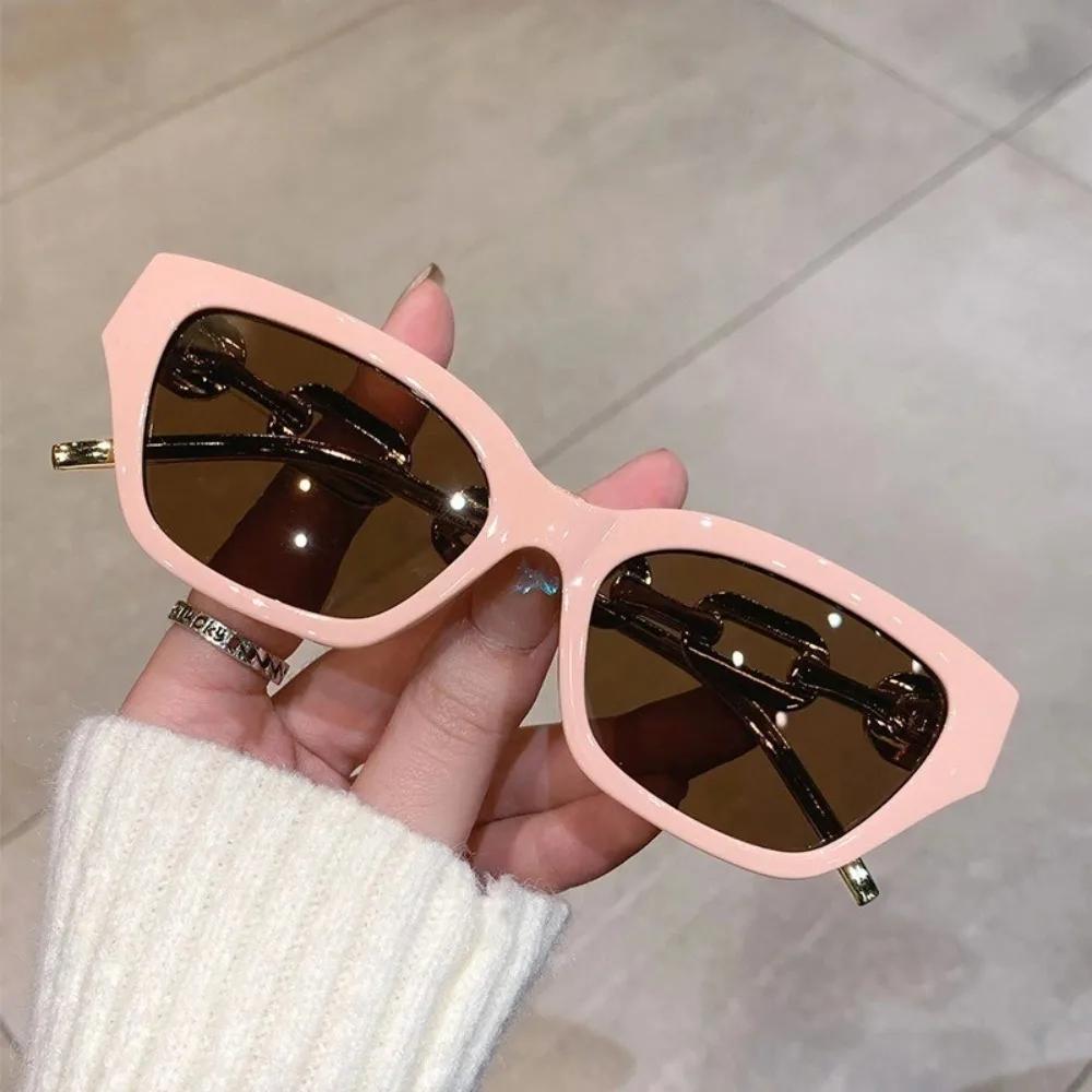Women Korean Style Fashion Sunglass Small  Frame Glasses Trendy Female Hip-hop Colorful Cat Eye Eyewear