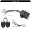 Electric Bike/Tricycle Wireless Remote Control Security Alarm 48V-72V Waterproof Universal Anti-Theft Alarm System 120db