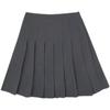Asymmetrical Skirt-Trousers for Women Summer Elegant Suit Short Skirt-Trousers High-Waisted Slimming A-Line Pleated Skirt-Trousers Grey Skirt