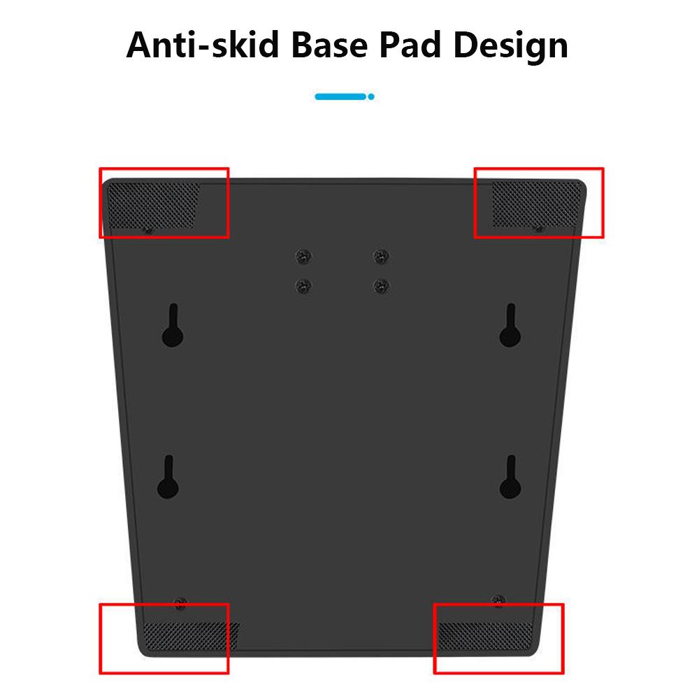 14-24" Desktop Monitor Holder with VESA Hole Folding TV Screen Stand Screen Mount Support Metal Bracket for Office Home School