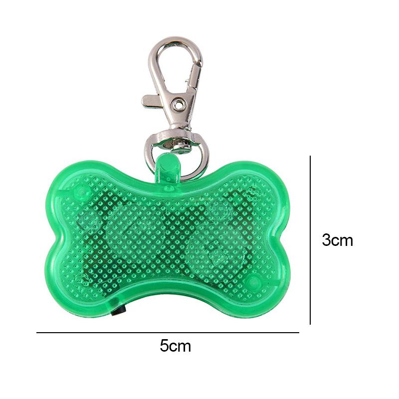 LED Pet Glowing Pendant Waterproof Knapsack Bicycle Running Warning Lamps With Hanging Hook Dog Night Walking Warning Night Lamp