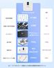 YINOLIFE Body Composition Scale Smartphone Body Fat Monitor with ITO Large TFT Direct Results Bluetooth Automatic Data 25 Measurement High Supports up
