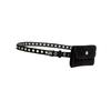 Women Thin Waist Belt with Small Wallet Adjustable Large Eyelet Waist Pack Belt for Small Items Daily Activity Accessory
