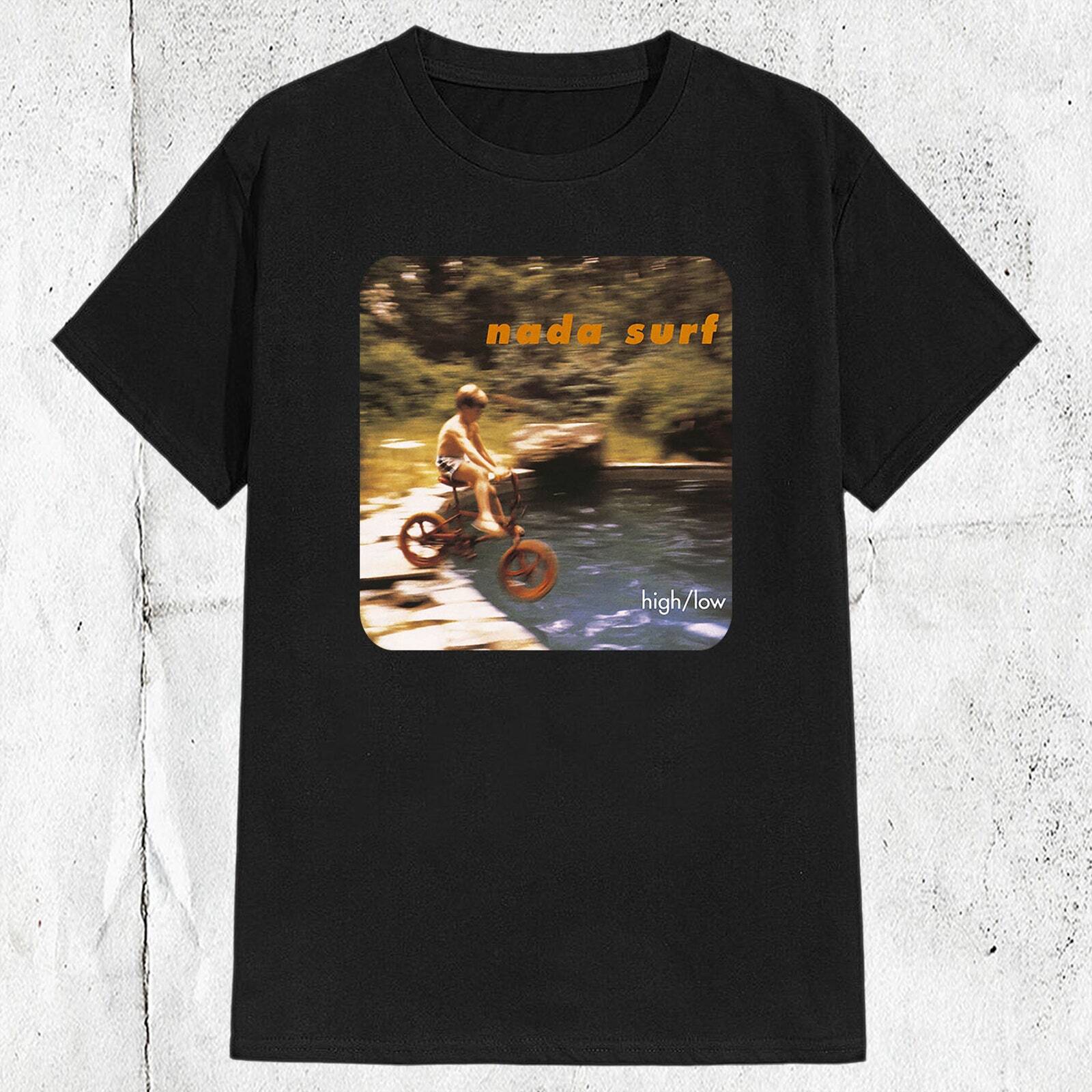 Nada Surf Band High/Low Album T-shirt Tops Tee XL