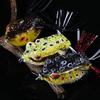Frog Fishing Lure, Hollow Body Frog Topwater Przynęty miękkie dla Bass Pike Snakehead Dogfish Musky