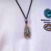 Collana Pendente da Uomo Dzi a Nove Occhi del Buddha Amitabha - Amuleto Protettivo Retrò