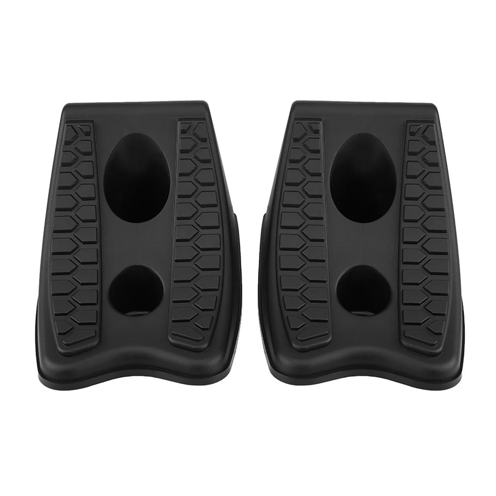 2pcs Car Antislip Block Plastic Car Tyre Slip Stopper Wheel Alignment Block