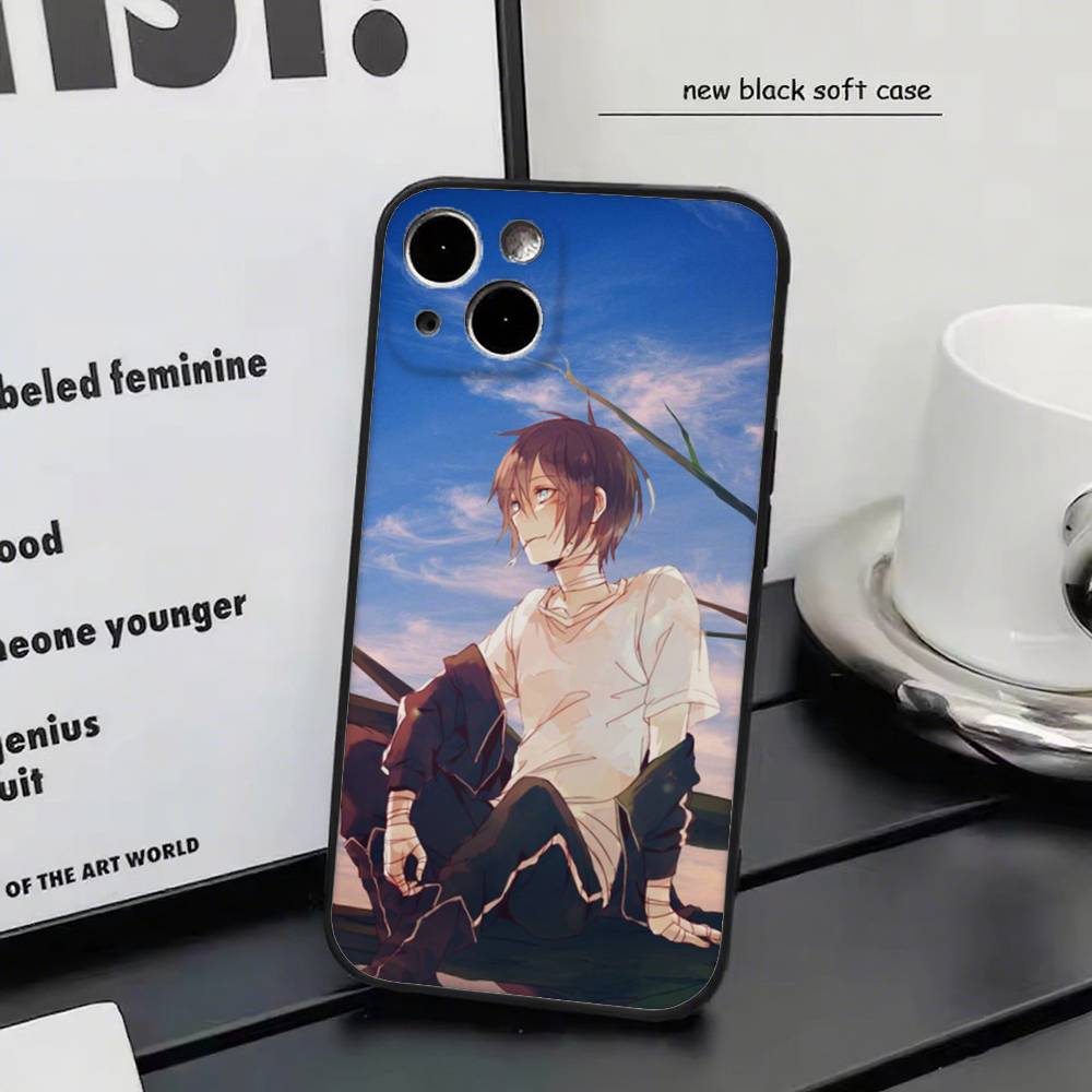 

Noragami Для iPhone 17 air 16 15 14 13 12 11 Pro Черный Мягкий Чехол для Телефона iphone 12 Pro