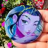 Kpop Demon Hunters Badges for Jewelry Accessories Bag Decor Huntrix Saja Boys Rumi Zoey Jinu Tinplate Button Brooch Pins Gifts
