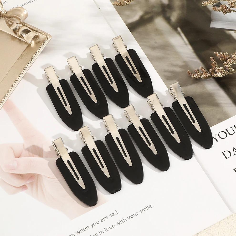 20pcs No Bending Seamless Hair Clip, Women'S Side Bangs Clip, Makeup And Face Washing Special, Anti Slip Hair Accessory For Girls' Styling