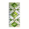 Abnehmbare Retro Europäische Fensterfolie Grüne Blätter PVC Statisch Haftende Folie DIY Bunter Glasaufkleber Heimdekoration