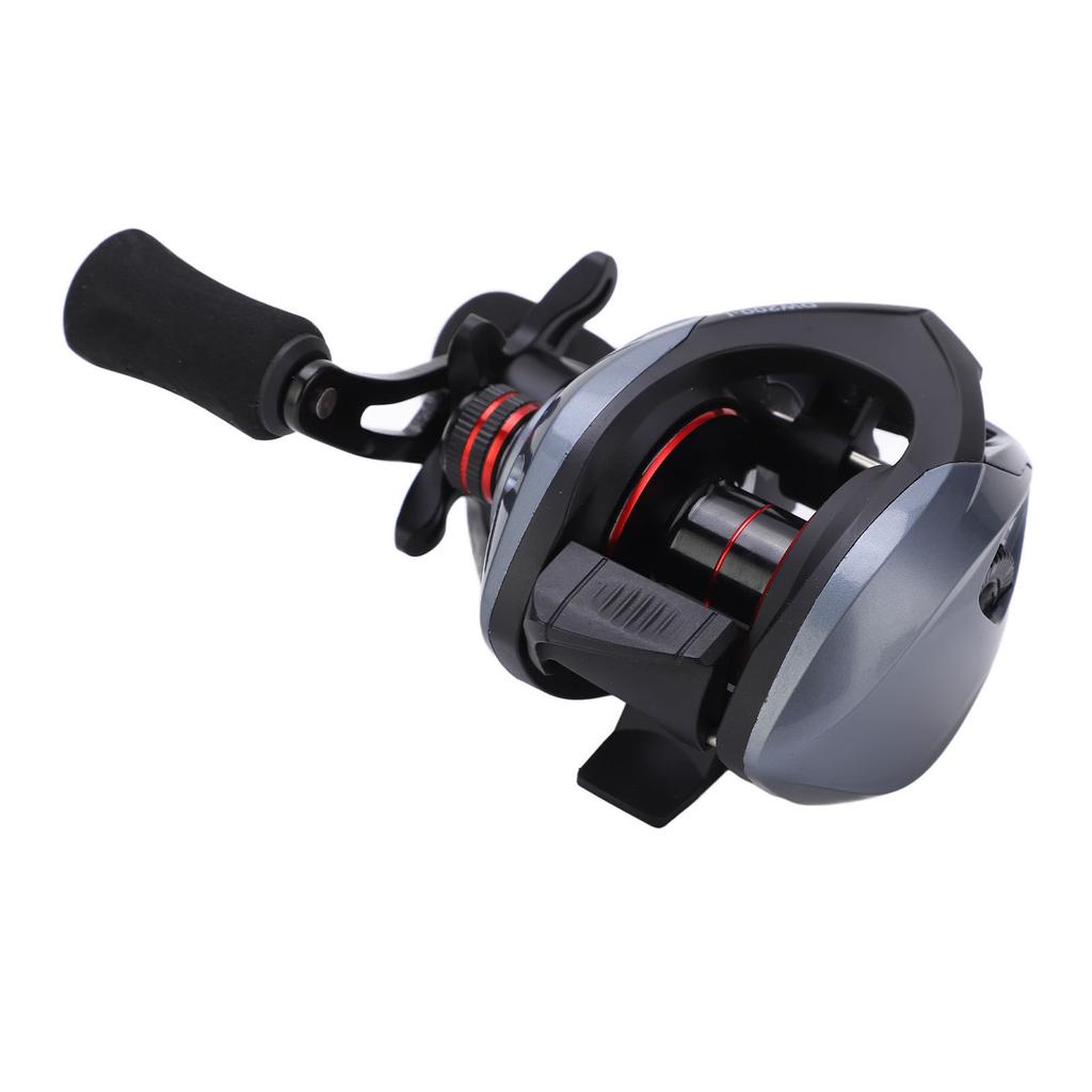 Metal Fishing Reels 7.2:1 Speed Ratio Water Drop Wheel Baitcasting Fishing Line Wheel for All WaterLeft Hand