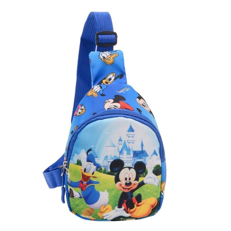 Cartoon Donald Duck Pattern Kids Single Shoulder Crossbody Chest Bag