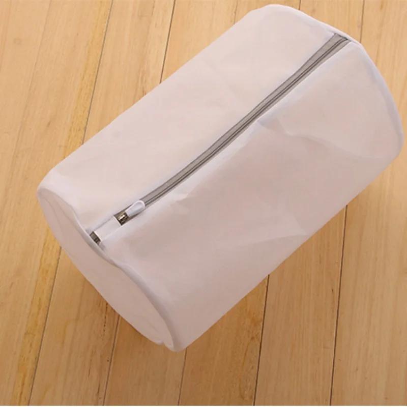 1pc 360° Protect Mesh Zipper Wash Bag - Multi-Purpose Reinforced for Sneakers Boots Heels Bras, Machine Wash Home Travel Storage