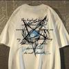 Women's Trendy American Star Plus Size Cotton T-Shirt - Summer Loose Fit Short Sleeve
