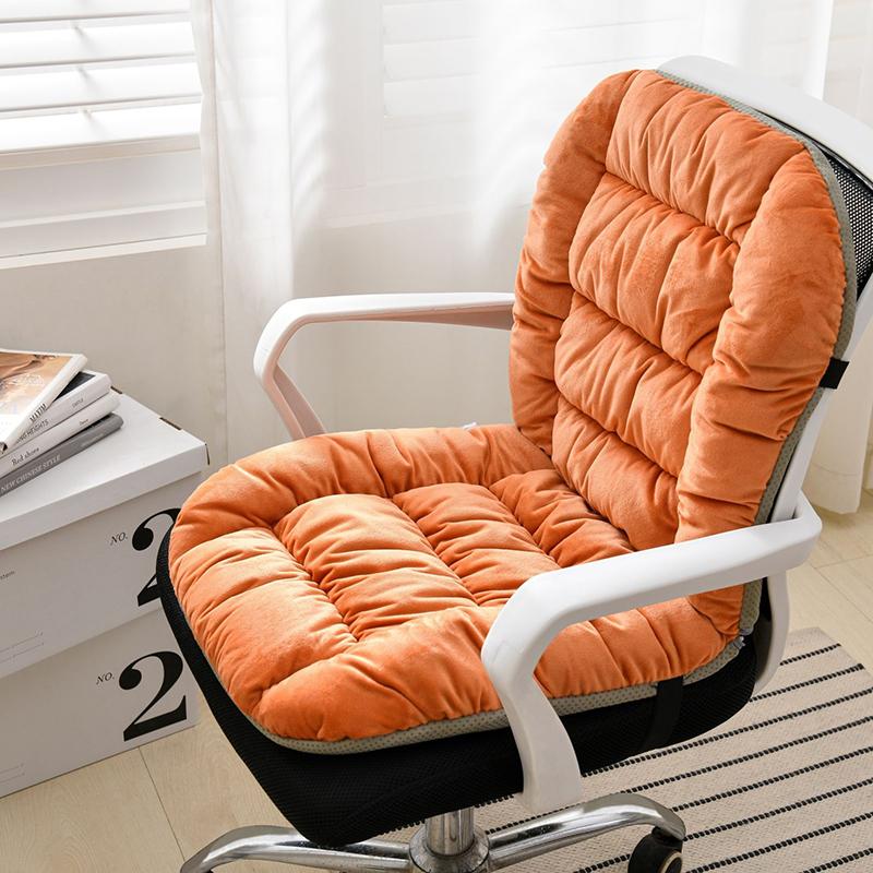 Integrated Seat Cushion, Office Chair Cushion, Backrest, Thickened Student Chair Cushion