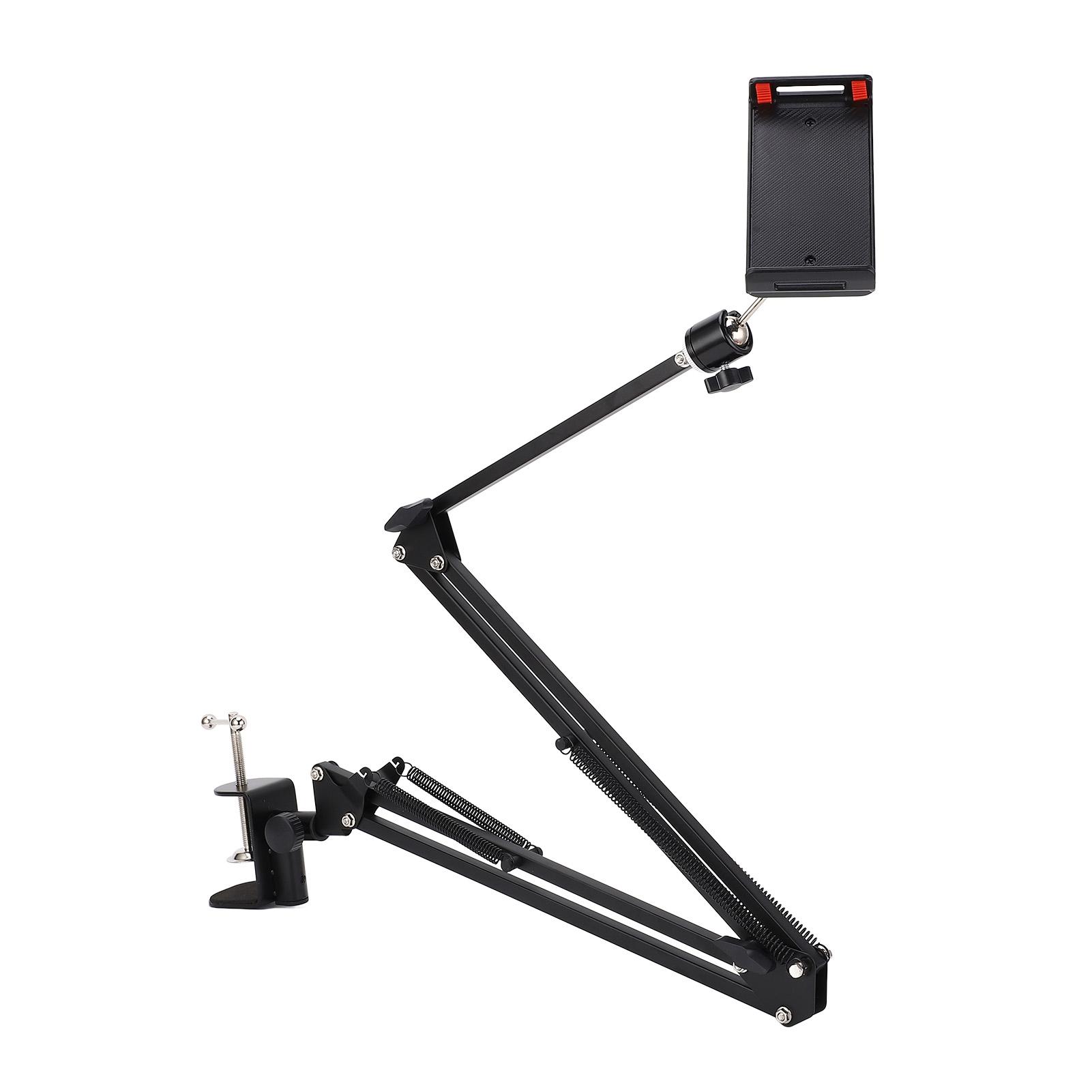 

Держатель для телефона на кровать, вращающийся на 360 градусов, 3 секции, растягивающийся держатель для планшета на кровать с зарезервированными