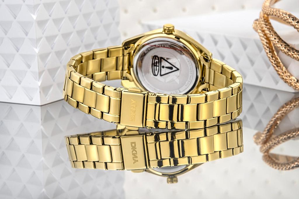 Women's Watch DKNY Chambers Midi Gold DK1L016M0065 + BOX