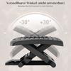 Three-Level, Multi-Angle Massage Footrest - Black