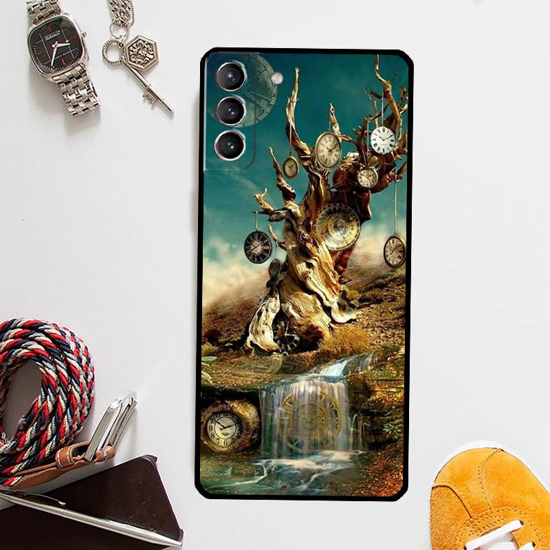 

Salvador Dali Art Case For Samsung Galaxy S25 Ultra S20 S21 S22 S23 Plus S9 S10 S25 FE S24 Ultra Cover Coque Galaxy S23Ultra