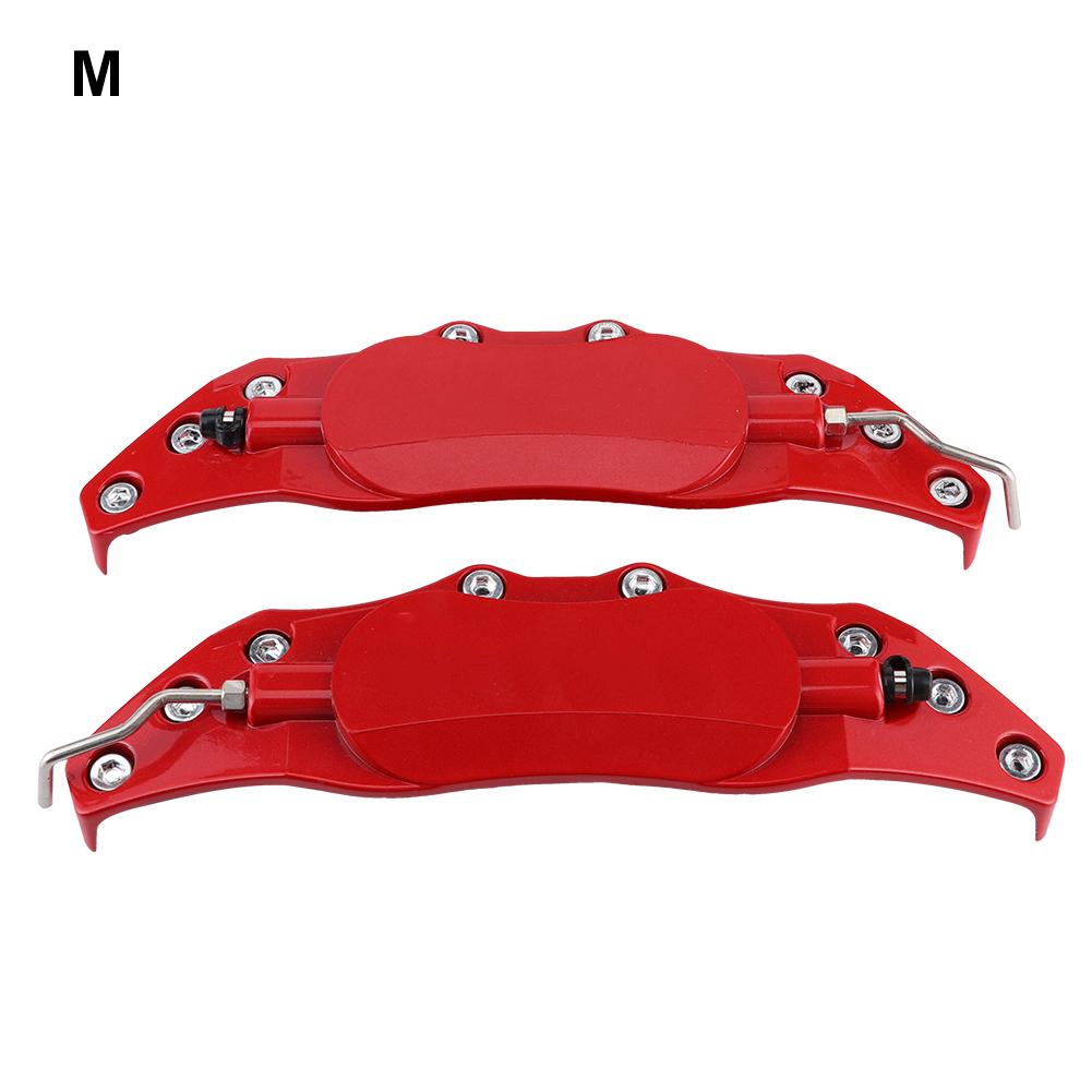 2Pcs Car Universal Disc Brake Caliper Fake Covers Left & Right Accessories Refit