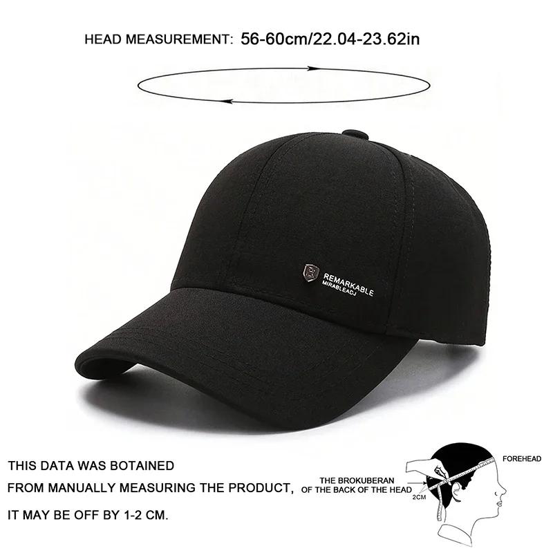 Baseball Label Lettering Alphabet Remarkable Neutral Gender Women Men For Caps Outdoor Adjustable Spring And Autumn Casual Sunscreen Hat