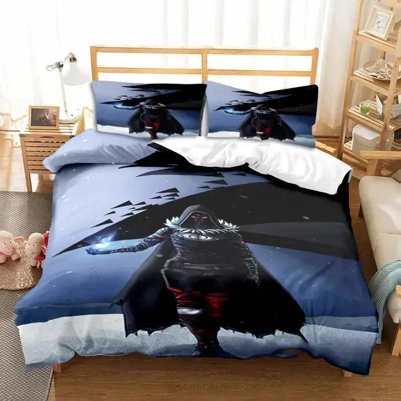 

Game Destiny Printed Bed Set Duvet Cover Pillowcase Bedding Set Bed Linen Sheet Quilt Cover Full Queen King Size 135x200cm