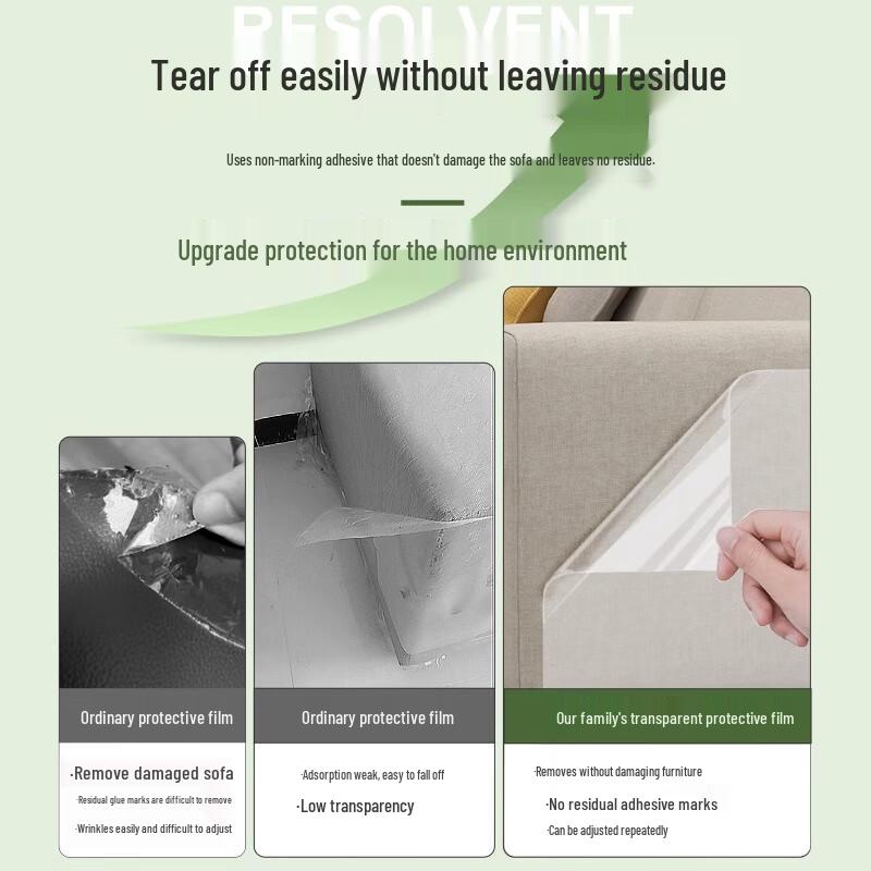 Transparent Anti-Cat Scratch Furniture Protector