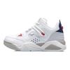 Li-Ning Synthetic Leather Shock Absorbing Non-Slip Wear-Resistant Low-Top Retro Basketball Shoes Women sneakers White AGBR022-2