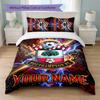 Southampton FC Custom Name Text Bedding Set 1 Duvet Cover+2 Pillowcases Soccer Logo Personalized Gift For Special Occasion Bedroom Decor