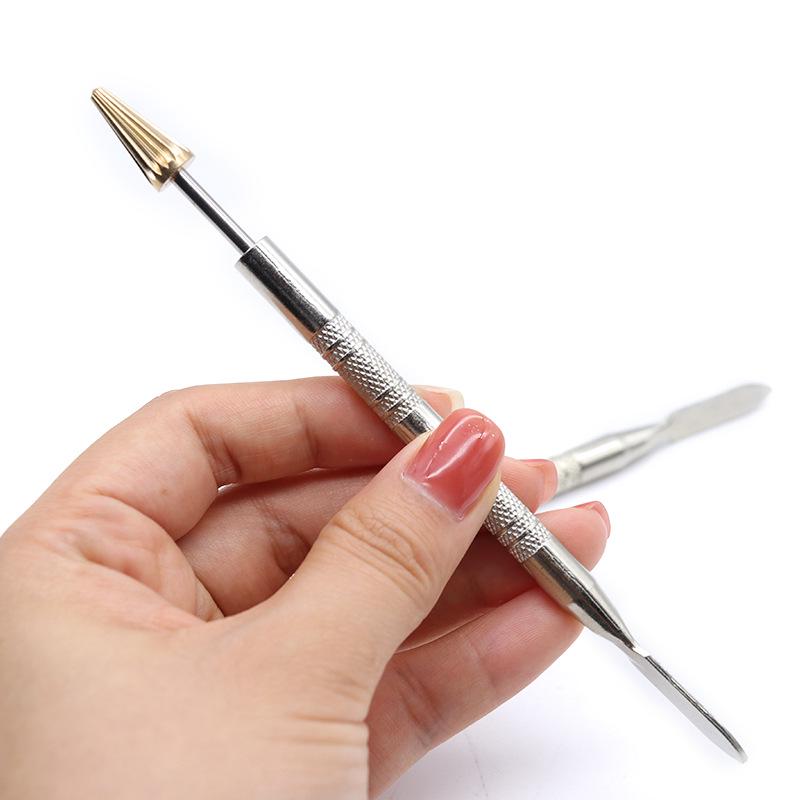 Dual-Purpose Edge Sealing Pen for Leather Crafting