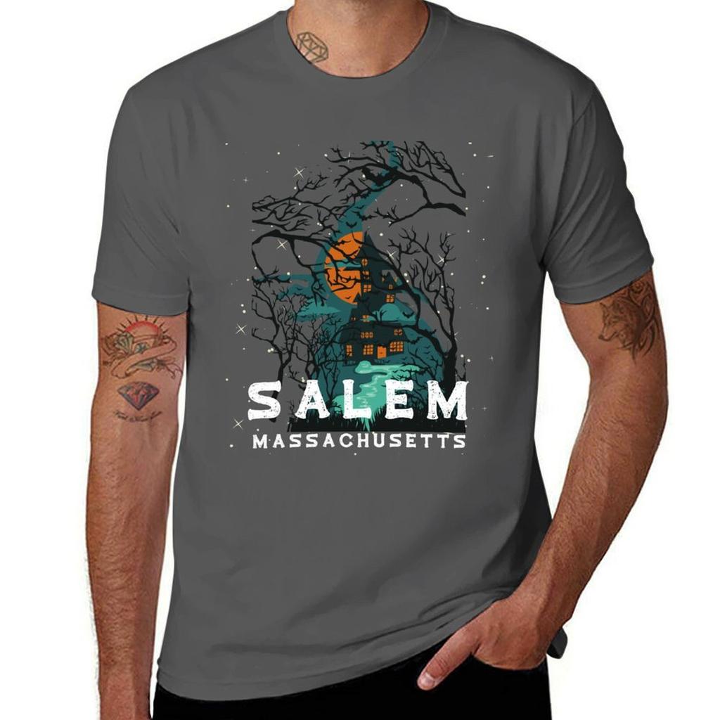 Salem Witch TShirt Urban Casual Loose Fit Tee