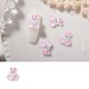 Pig Bears Animal Nail Rhinestones Cartoon Nail Drills Cartoon Nail Decorations 3D Nail Jewelry