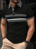 Practical short-sleeve polo shirt with arm pocket, comfortable and versatile for daily use.