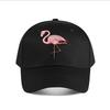 Rosa Flamingo Dekorative Harz Verzierung Unisex Baseballkappe Mode Unisex Sonnenhut Damen Outdoor Sport Snapback Kappe