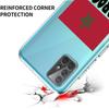 Marokko Flagge Fußball Für Samsung Galaxy A51 Klar Telefon Fall A71 A21S A12 A11 A31 A52 A41 A32 A23 A33 A53 a73 A03S A13 5G Abdeckung